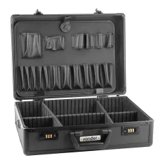 Maleta Profissional para Ferramentas 455mm x 330mm x 152mm Preta MFV 315 - Vonder 35.99.931.500 Maleta Profissional para Ferramentas 455mm x 330mm x 152mm Preta MFV 315 - Vonder 35.99.931.500